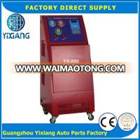 Auto Refrigerant R134a / R12 Recovery Air Conditioning Machine 220V Vacuum Pumping Of Air Conditioner System